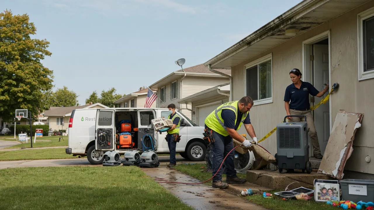 Water Damage Restoration in Port Washington, OH near me